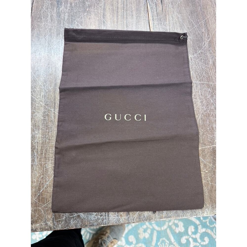 " GUCCI" Shoe Dust‎ Bag, 13"T x 9.5"W